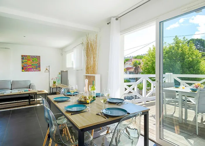 فيلة Les Embruns D - Avec Piscine Chauffee آركاشو